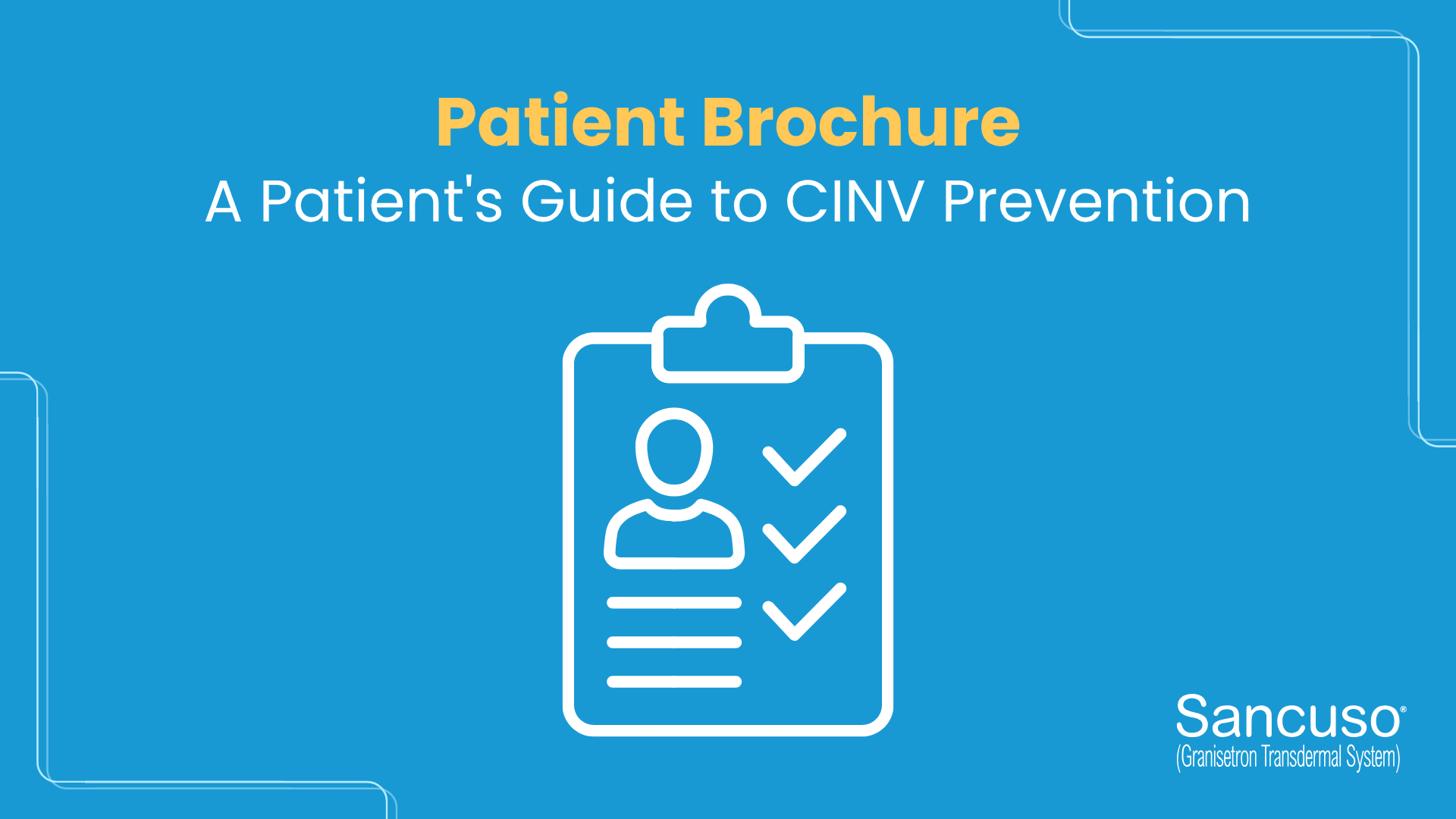 Sancuso Patient Brochure Thumbnail